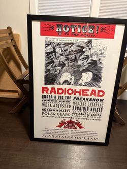 Radiohead poster - Kid A
