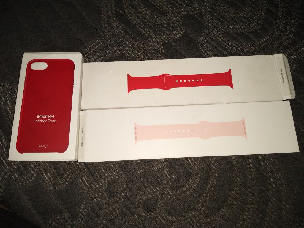 Apple Watch Series 5 44mm Bands And Iphone 7 Case