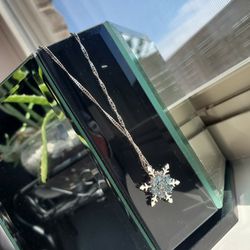 Frozen Necklace Silver