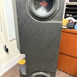 2 10” CT Sounds Fairly New Subs In Sealed Box For Gmc 1500