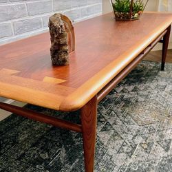 Vintage 1960s lane coffee table