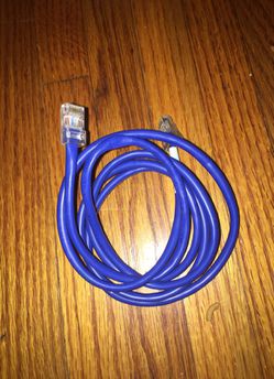Ethernet cable RJ45 connect from Modem to router