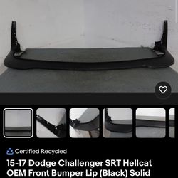 Dodge Challanger Front Lip (brand New)