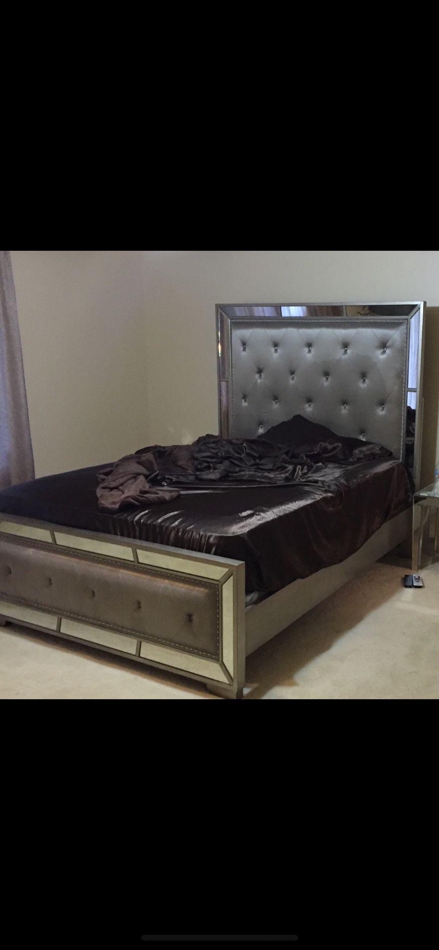 $350 or best offer Queen size bed frame from Macy’s