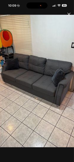 Grey couch