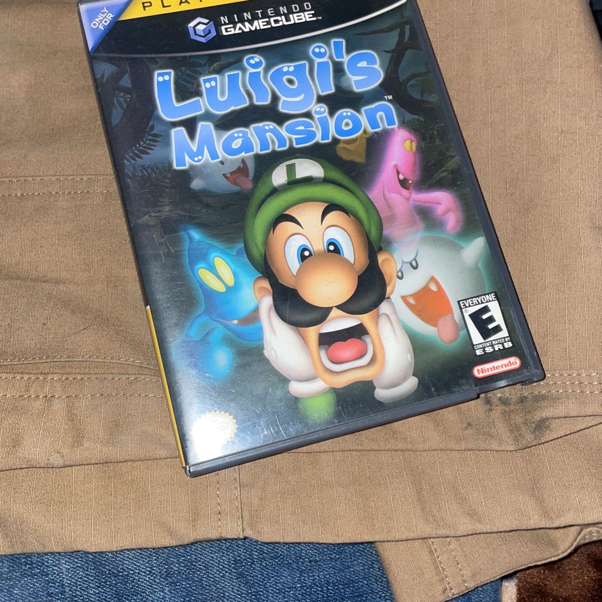 Gamecube Game Luigi’s Mansion 