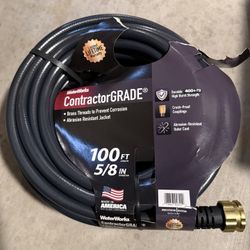 WATERWORKS 5/8 in. x 100 ft. Heavy Duty Contractor Water Hose
