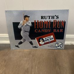 Babe Ruth Vintage Sign