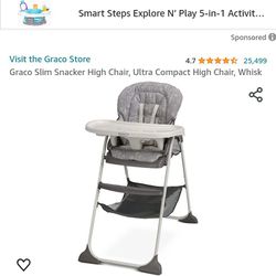 Lightly Used Graco High Chair 