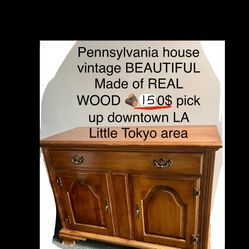 Vintage Credenza/Sideboard/Coffee Table-tv Stand $100 Cash Or Zelle