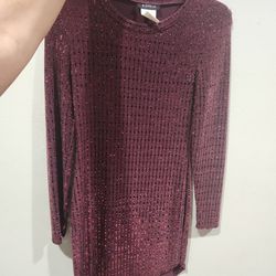 Shimmer junior dress