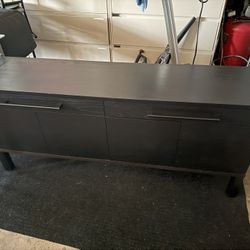 Black TV Stand