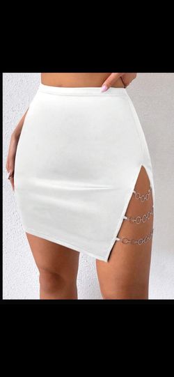 White skirt
