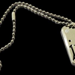 Silver JV (John Varvatos) Pendant with Chain