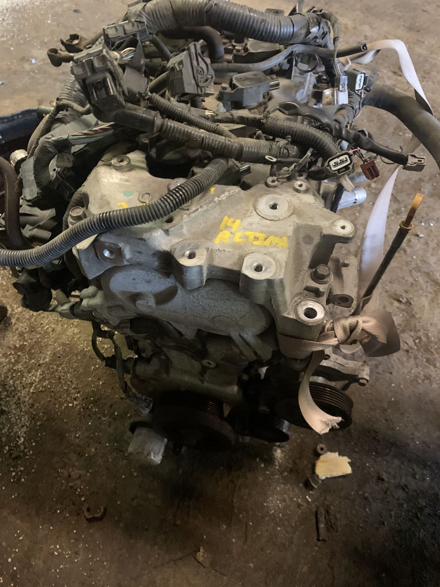 2014 Nissan Altima 2.5L Engine Assy for sale