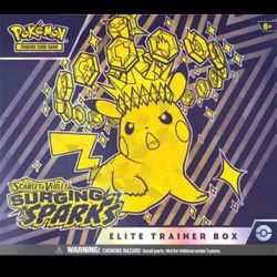 Pokemon TCG: Surging Sparks Elite Trainer Box