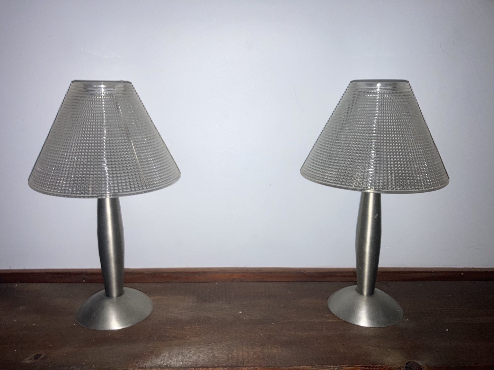 Silver Candle Lamps