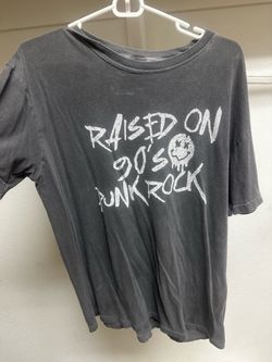 Raised on 90s rock men or women's shirt
