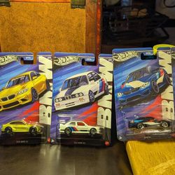 Hot 🔥 Wheels Silver Series BMW M1, M2,M3,M4,M5.