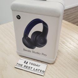 Beats Studio Pro  Wireless Noise Cancelling Brand New - $1 DOWN TODAY, NO CREDIT NEEDED - WARRANTY INCLUDED