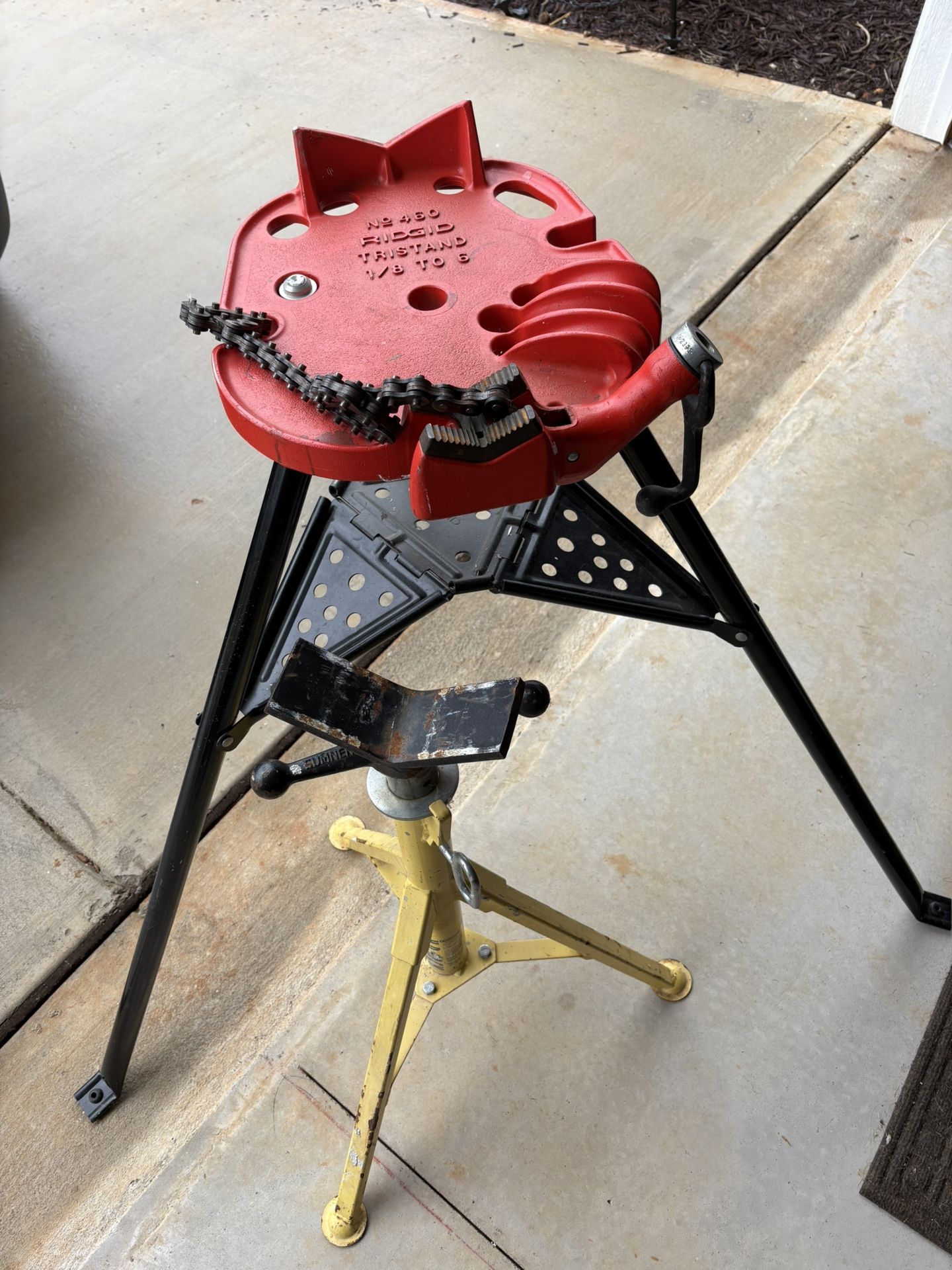 Pipe Vise and Jack Stand