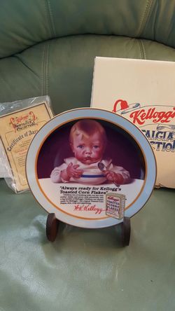 Kelloggs Corn Flakes Collector Plate