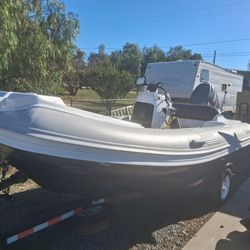 2009 CARIBE RIB BOAT WITH 70 HP YAMAHA