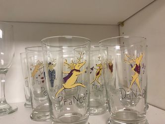 Rain deer Christmas cups