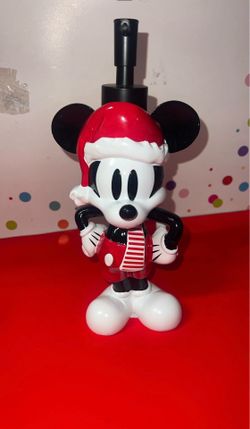 Disney  Santa Mickey Soap Pump  NEW