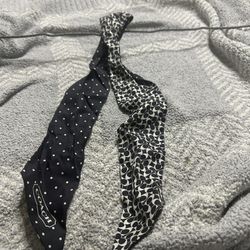 Coach Hair Or Purse Silk Scarf