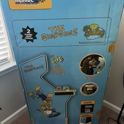 Simpsons Arcade With Riser 