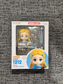 Authentic Good Smile Nendoroid 1212 Zelda Breath of the Wild Ver COMPLETE