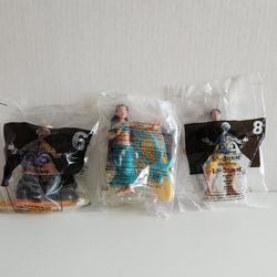 Lilo & Stitch McDonald’s Happy Meal Toys 2001 Vintage Set Of 3 Sealed #s 6, 7, 8