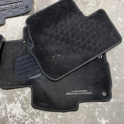 2009 Mitsubishi Lancer Evolution OEM Floor Mats