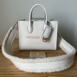 Michael Kors Mirella small shopper top zip Xbody 