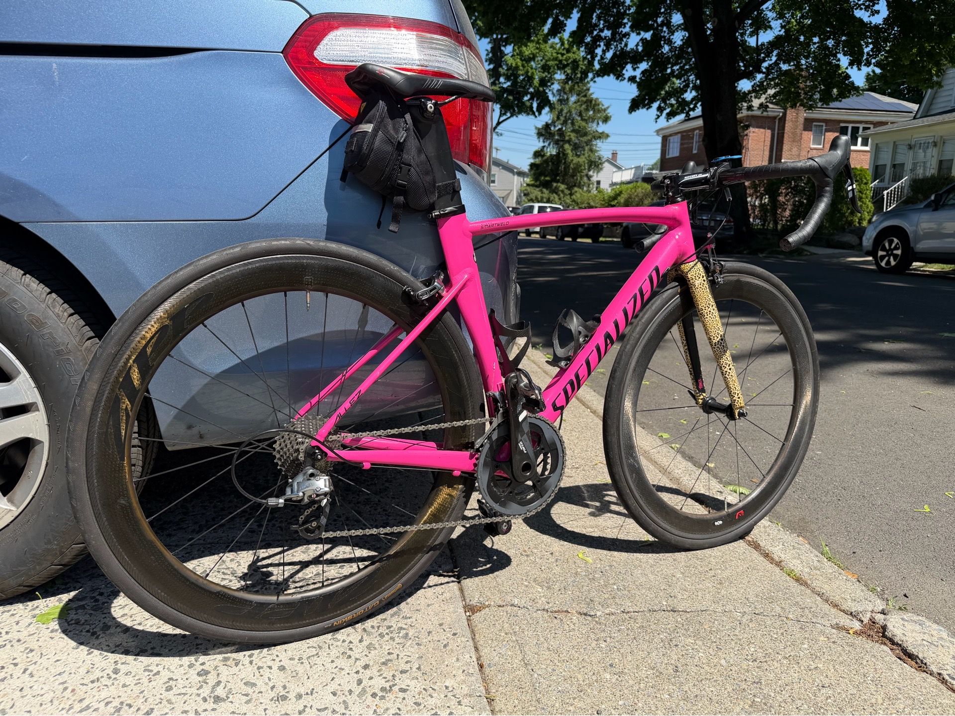 Specialized Allez Sprint LTD — pink with cheetah print SIZE 54- I am 5’10