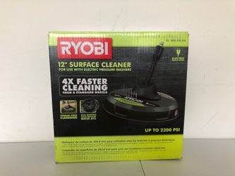 RYOBI 12 in. 2,300 PSI Electric Pressure Washers Surface Cleaner