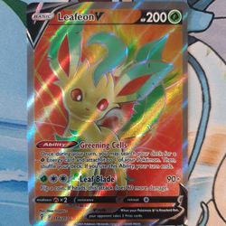 Leafeon V Full Art Evolving Skies Pokmon Card for Sale in Pomona, CA -  OfferUp