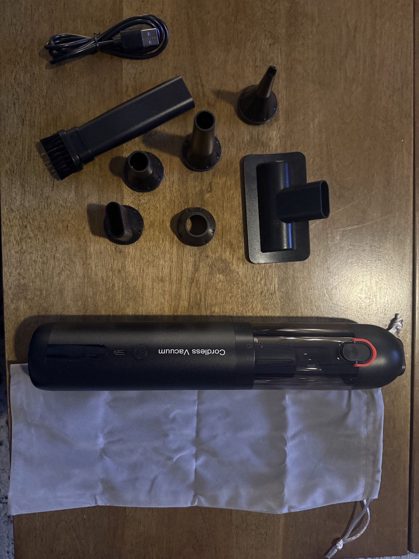 Cordless Powerful Handheld Car Vacuum & Air Duster (NEW)