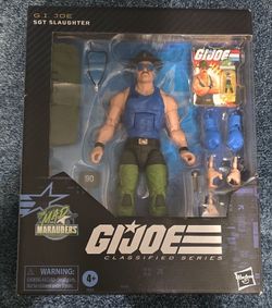 G.I. Joe Classified Series #129 Deluxe Mad Marauders Sgt.

Slaughter