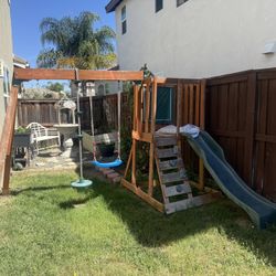 Swingset With Slide 