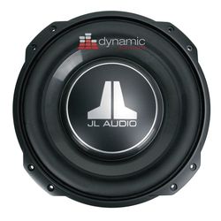 JL Audio 10TW3-D4 10" TW3 Thin-Line Series Dual 4-Ohm Shallow Subwoofer Open Box