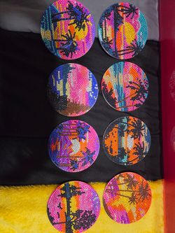 diamond painting coasters