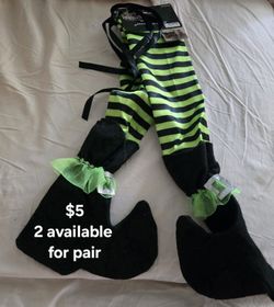 Halloween Witch Legs