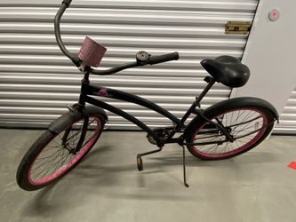 Metal Skullnbones Beach Cruiser Bike 