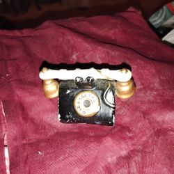 Ceramic Phone Figurine 