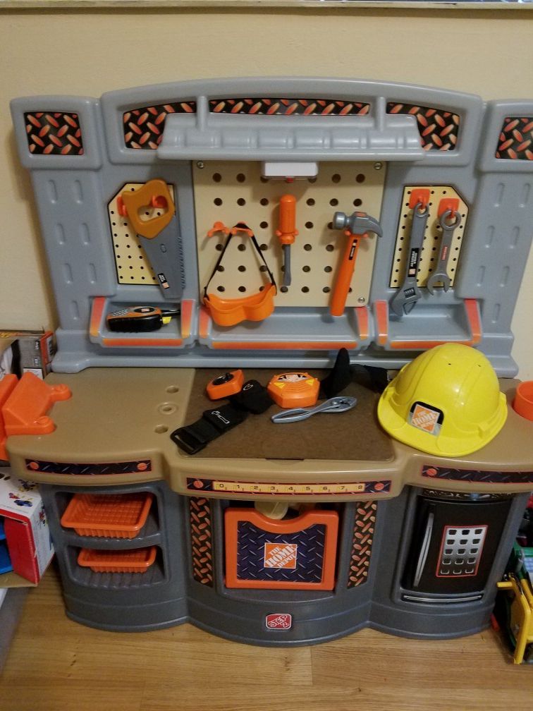 Step 2 Home Depot workbench