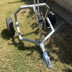 Log Puller Lawn Mower Dolly