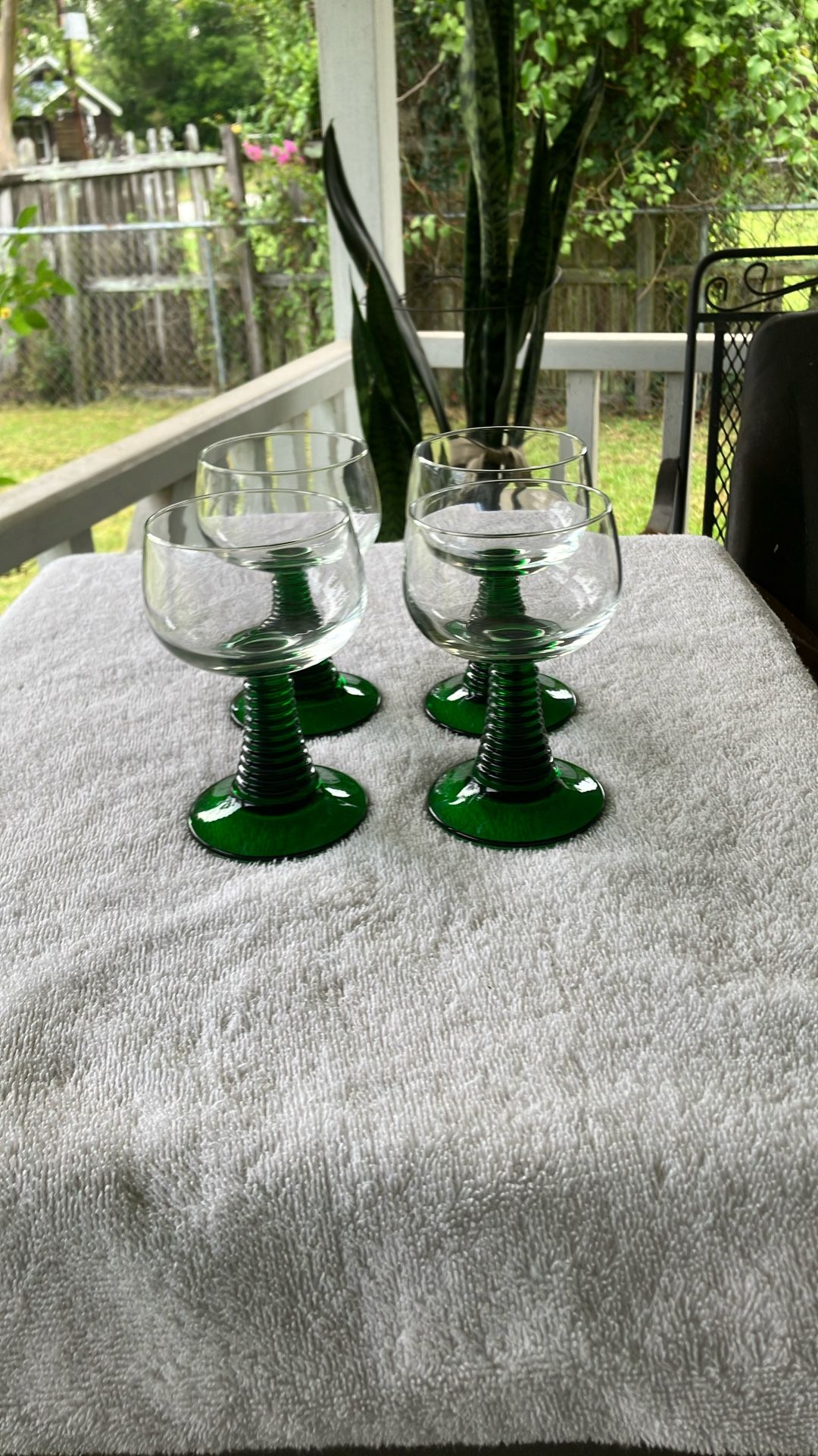 Vintage Roemer Wine Glasses