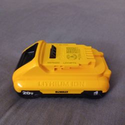 New Dewalt 4ah 20V Max Battery